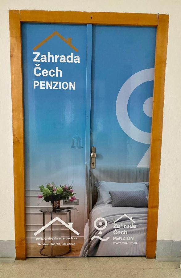 Penzion Zahrada Cech Литомержице Экстерьер фото